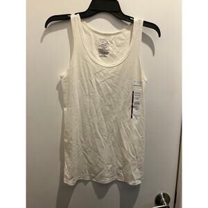 Time and Tru Women's Maternity Non Shirred Tank Top, Size S